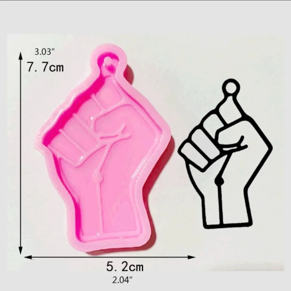 BLM fist mold